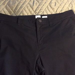 Black Chino pants worn once